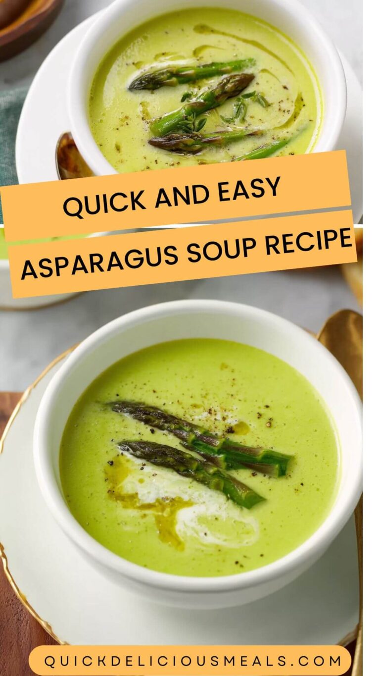 Quick and Easy Asparagus Soup Recipe – Quick Delicious Meals