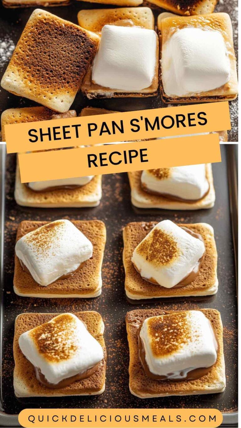 Sheet Pan S’mores Recipe – Quick Delicious Meals