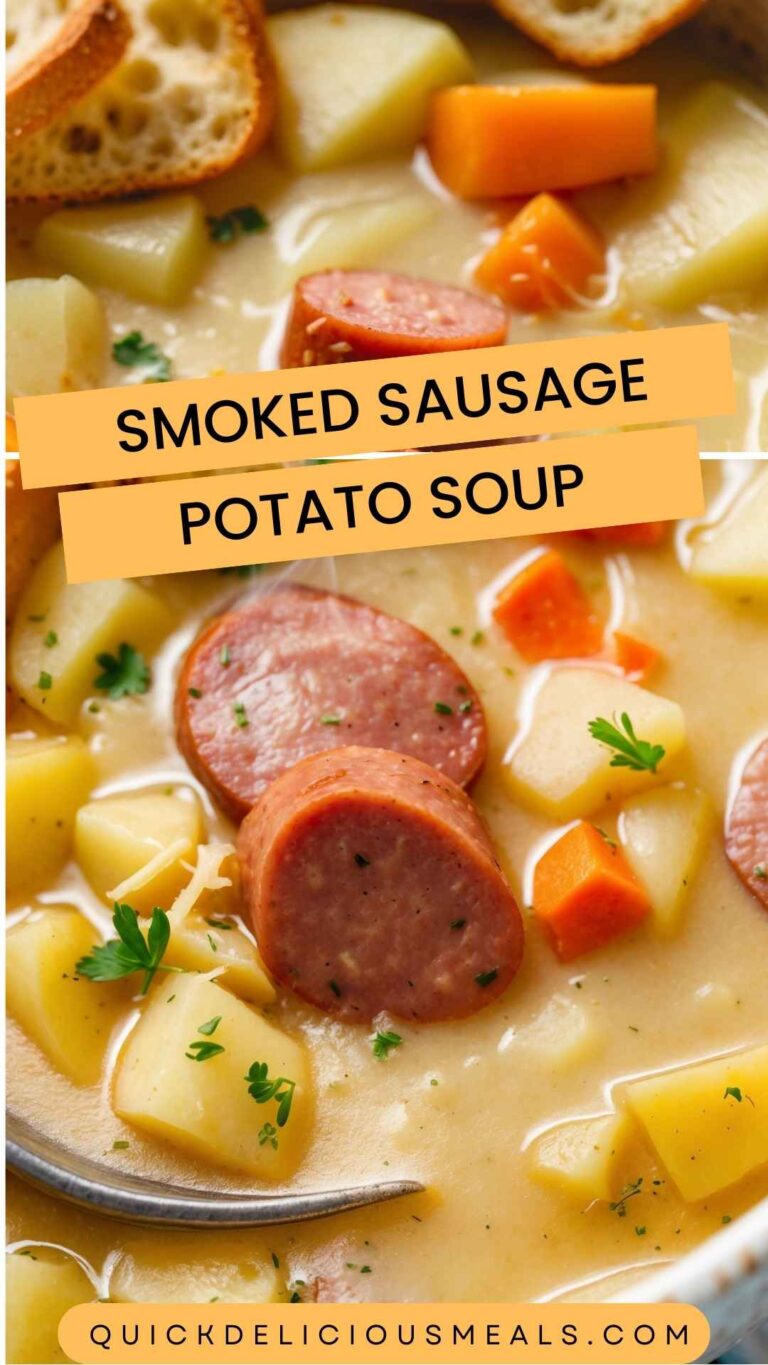 Smoked Sausage Potato Soup – Quick Delicious Meals