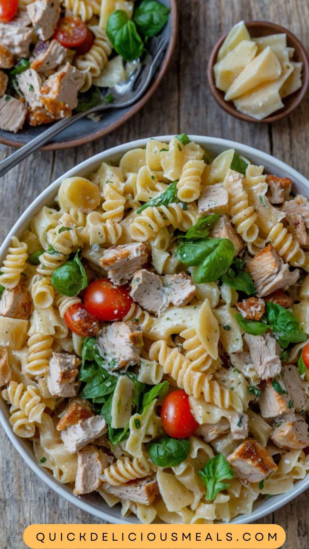 Best Chicken Caesar Pasta Salad Recipe