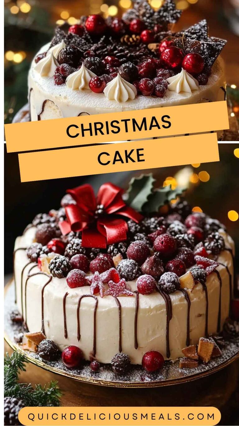 Christmas Cake – Quick Delicious Meals