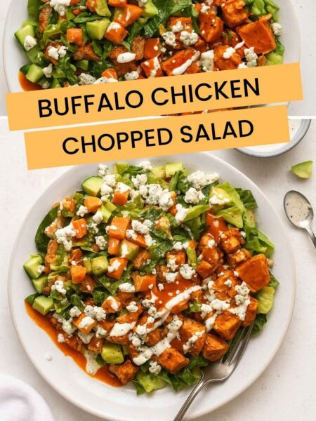 Buffalo Chicken Chopped Salad