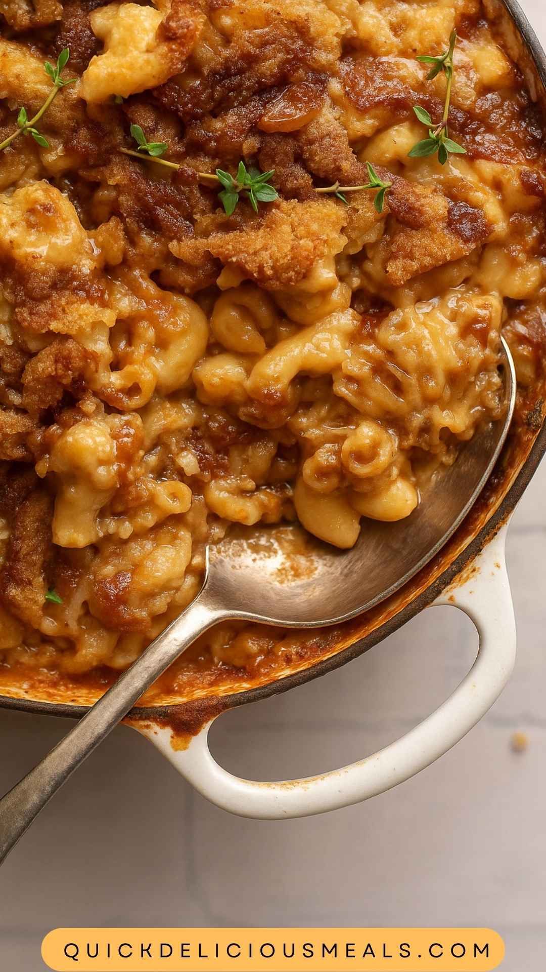 But French Onion Mac And Cheese Recipe