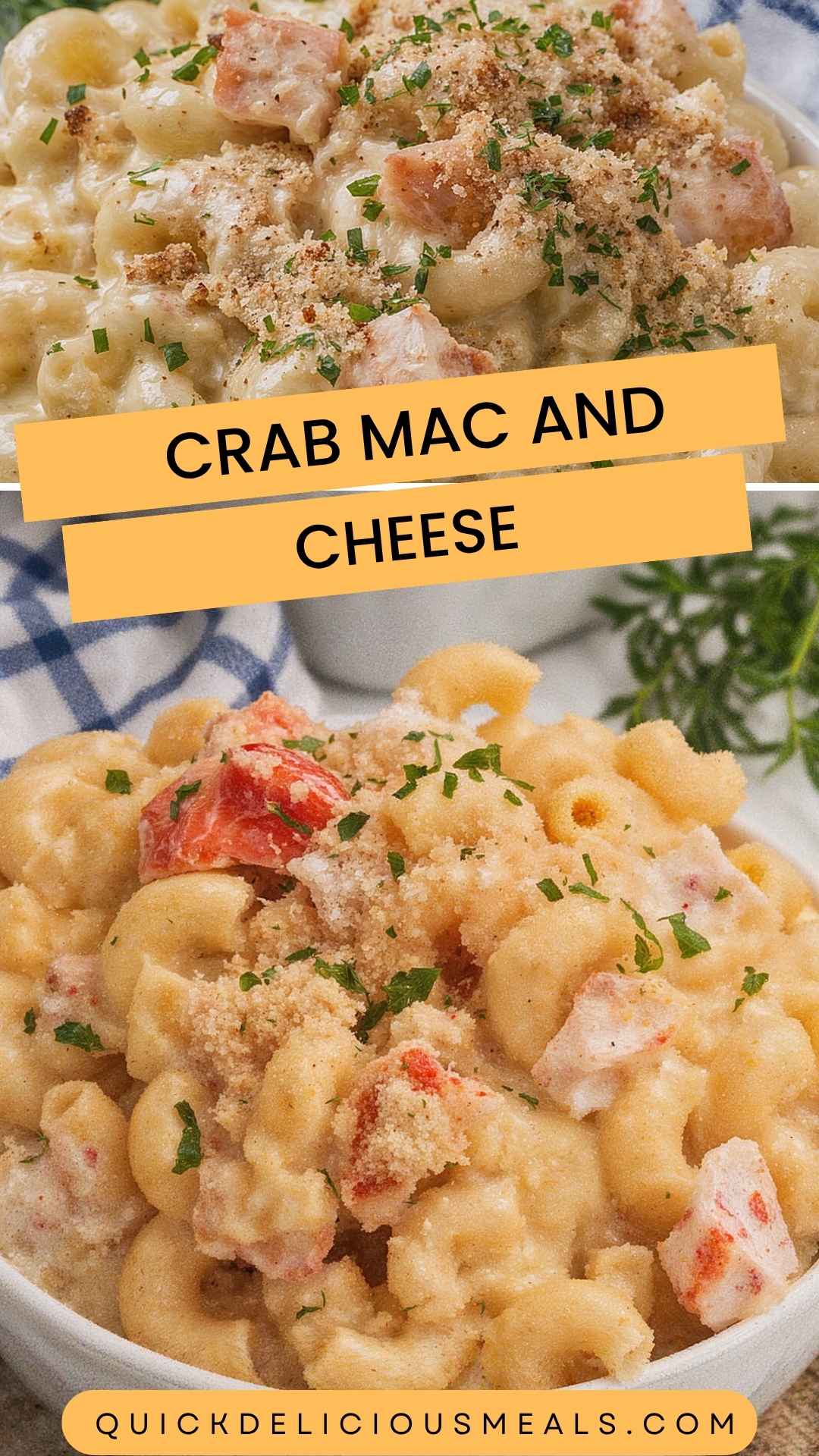 Crab Mac And Cheese Crab Mac And Cheese