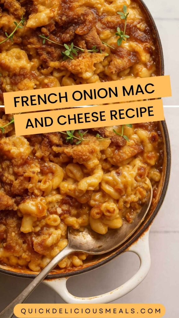 French Onion Mac And Cheese Recipe