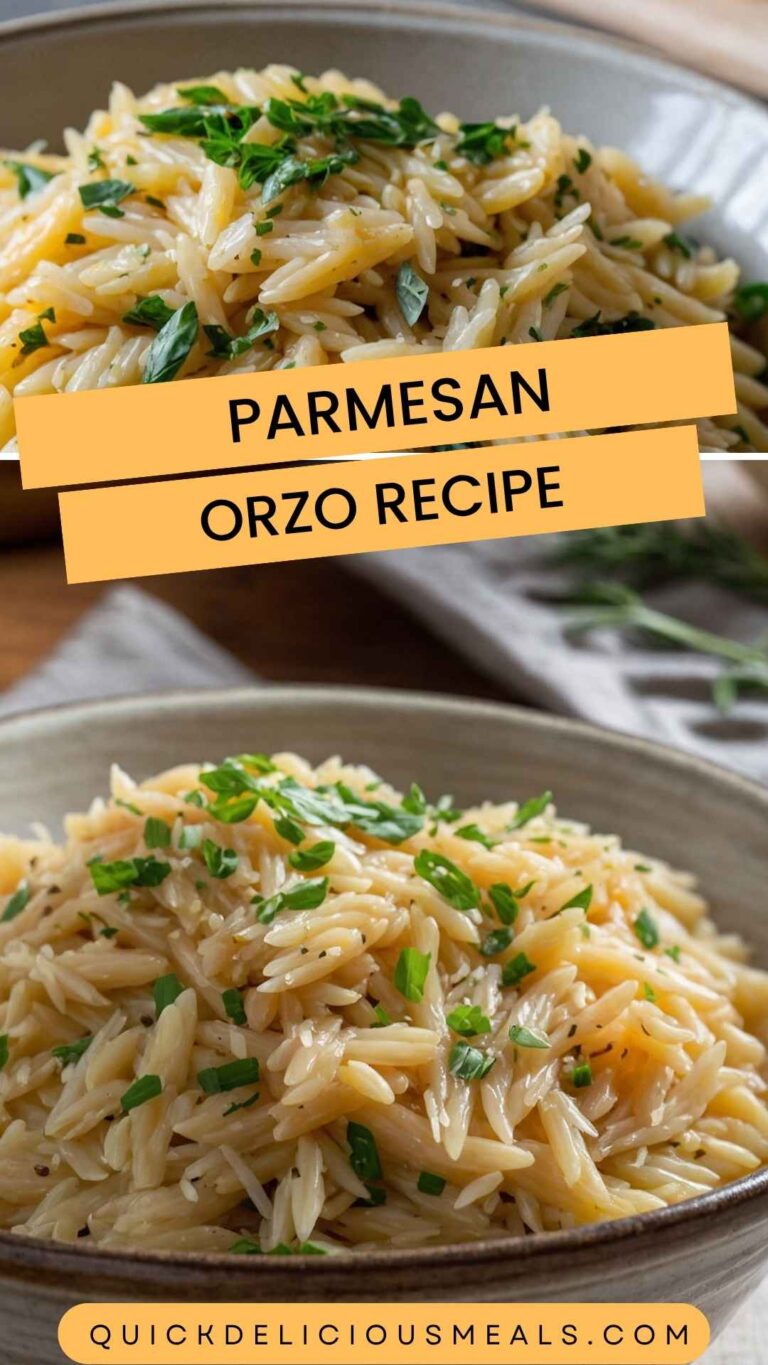 Parmesan Orzo Recipe – Quick Delicious Meals
