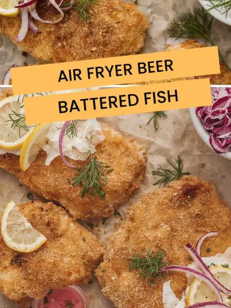 Air Fryer Beer Battered Fish