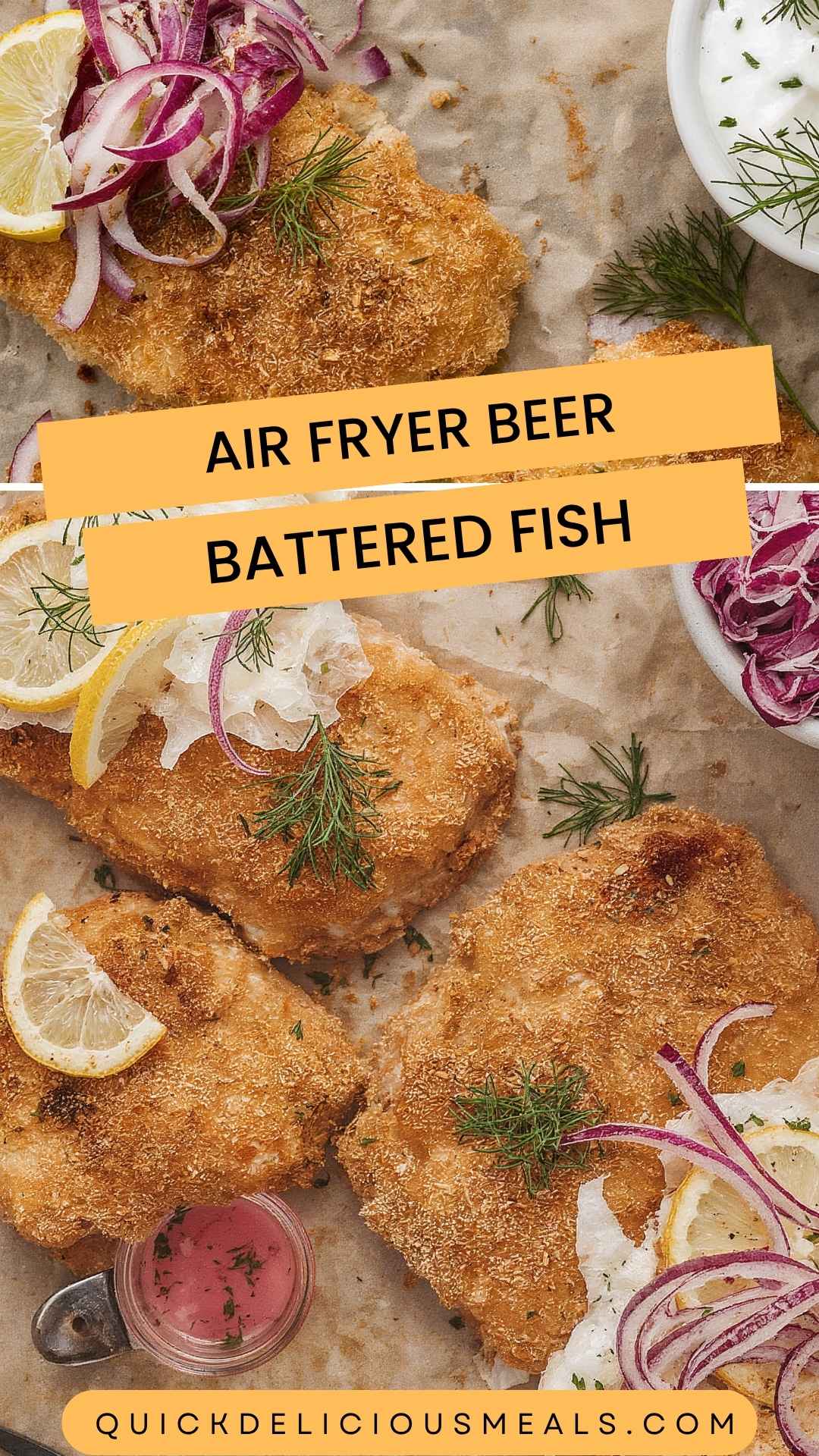 Air Fryer Beer Battered Fish Air Fryer Beer Battered Fish