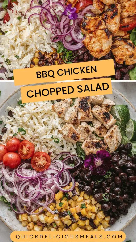 BBQ Chicken Chopped Salad