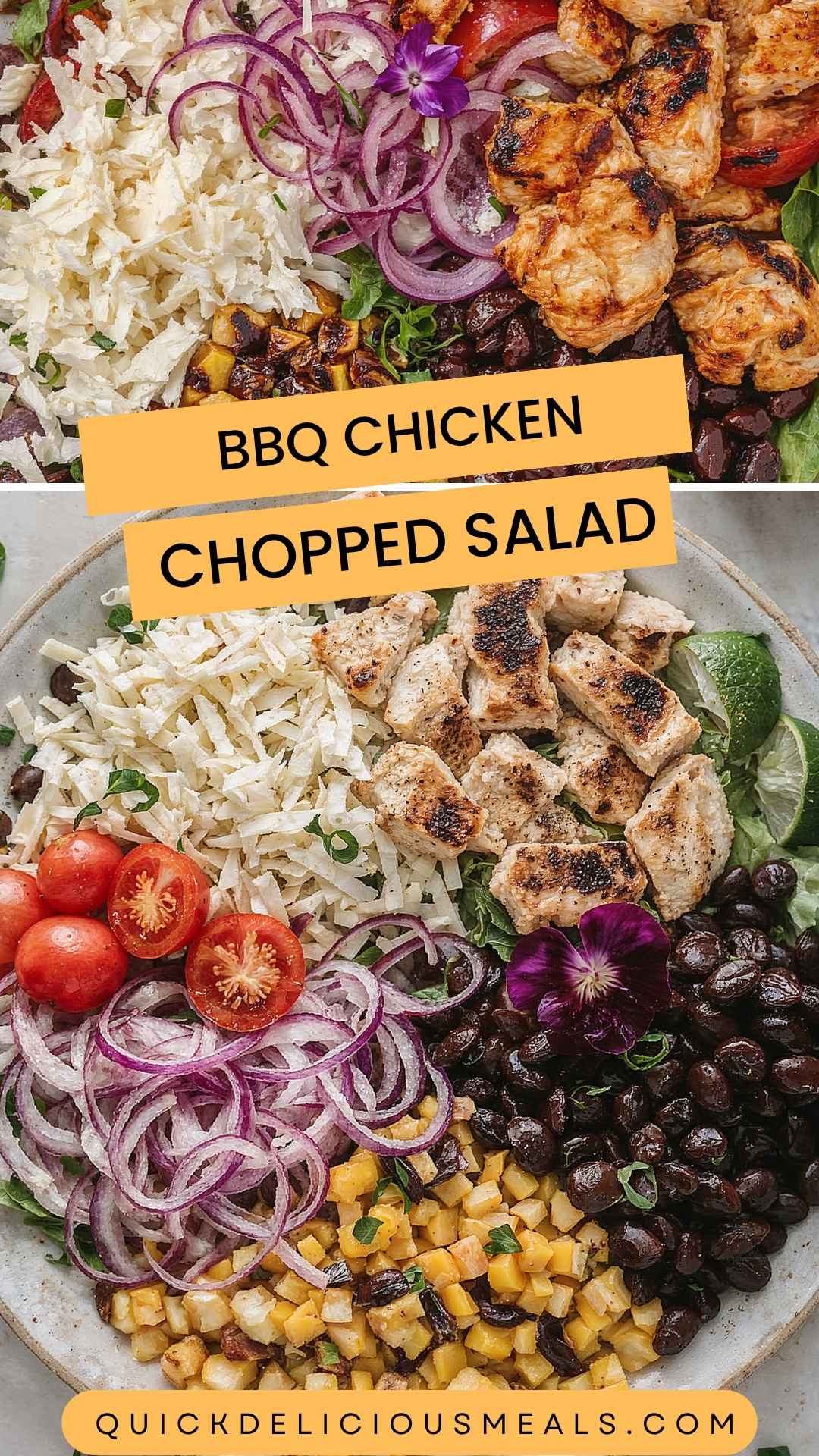 BBQ Chicken Chopped Salad BBQ Chicken Chopped Salad