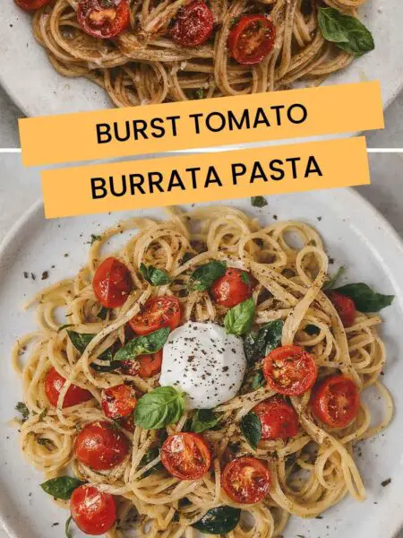 Burst Tomato Burrata Pasta