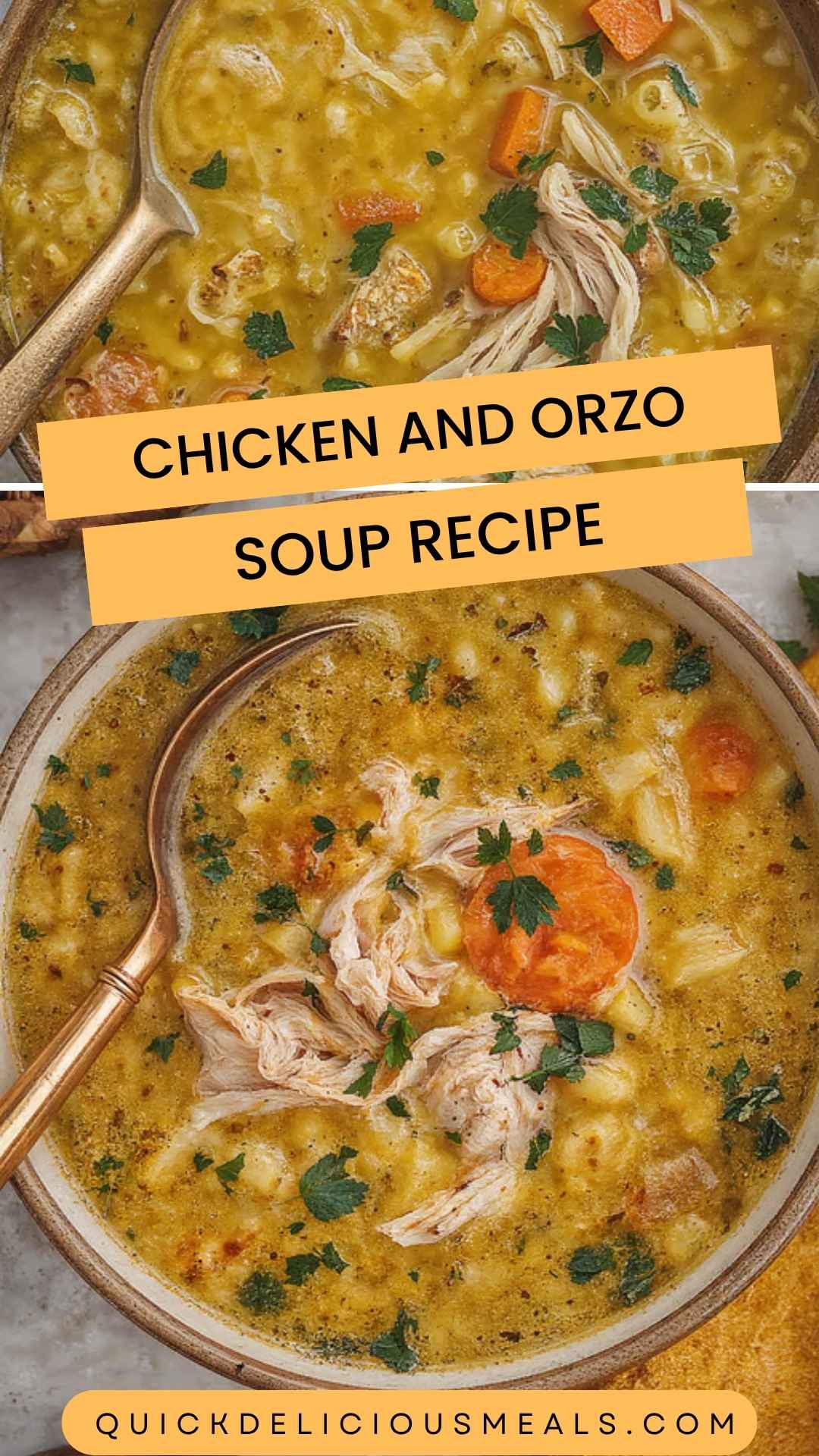 Chicken and Orzo Soup Recipe Chicken and Orzo Soup Recipe