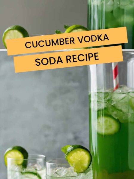 Cucumber Vodka Soda Recipe