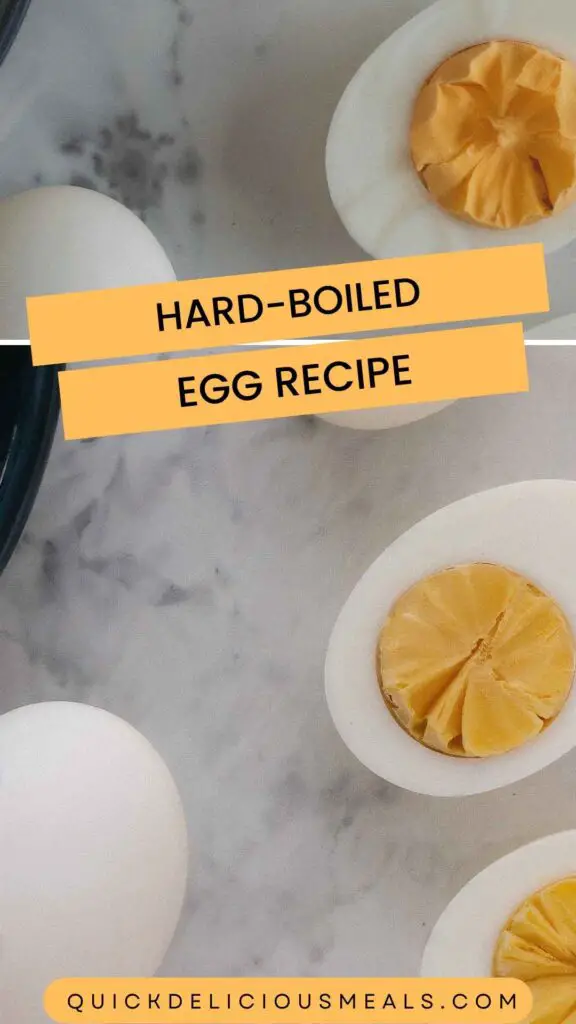 Hard-Boiled Egg Recipe