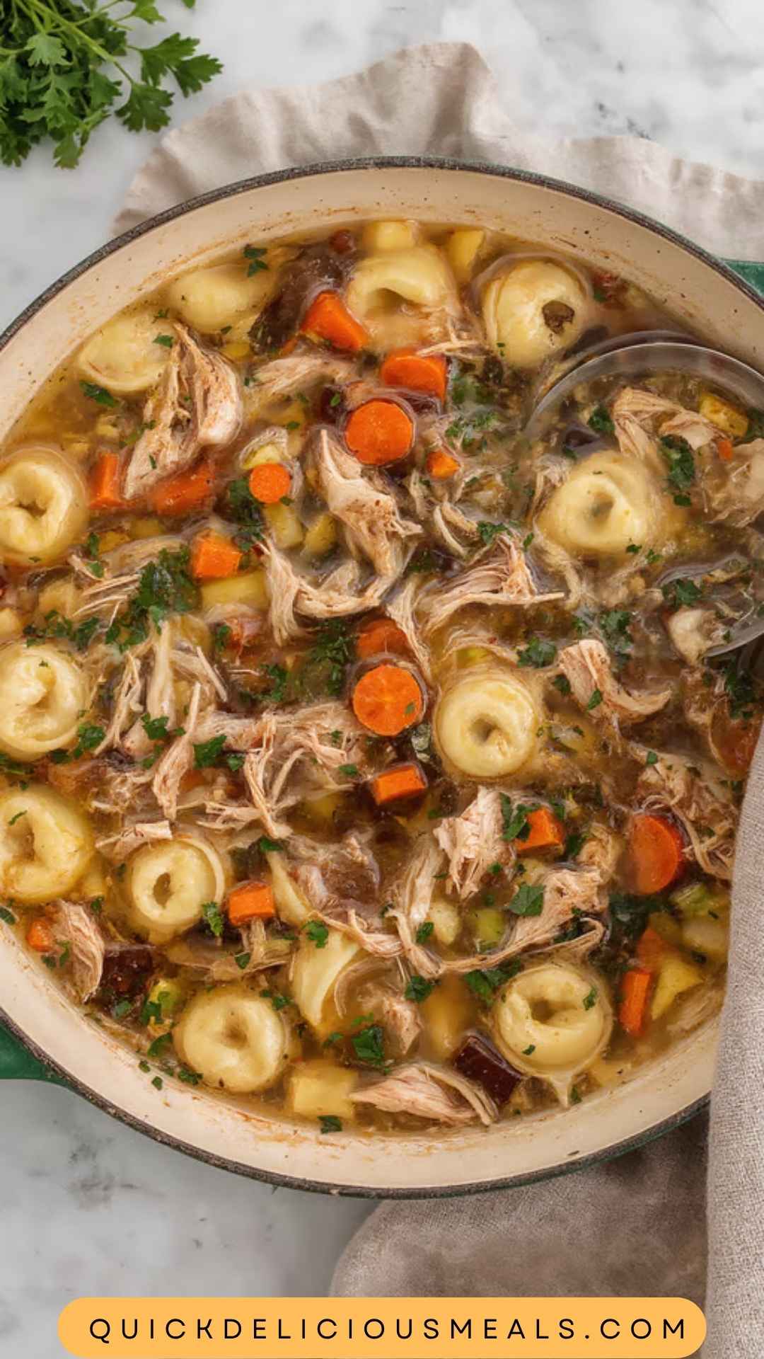 How to Make Chicken Tortellini Soup How to Make Chicken Tortellini Soup