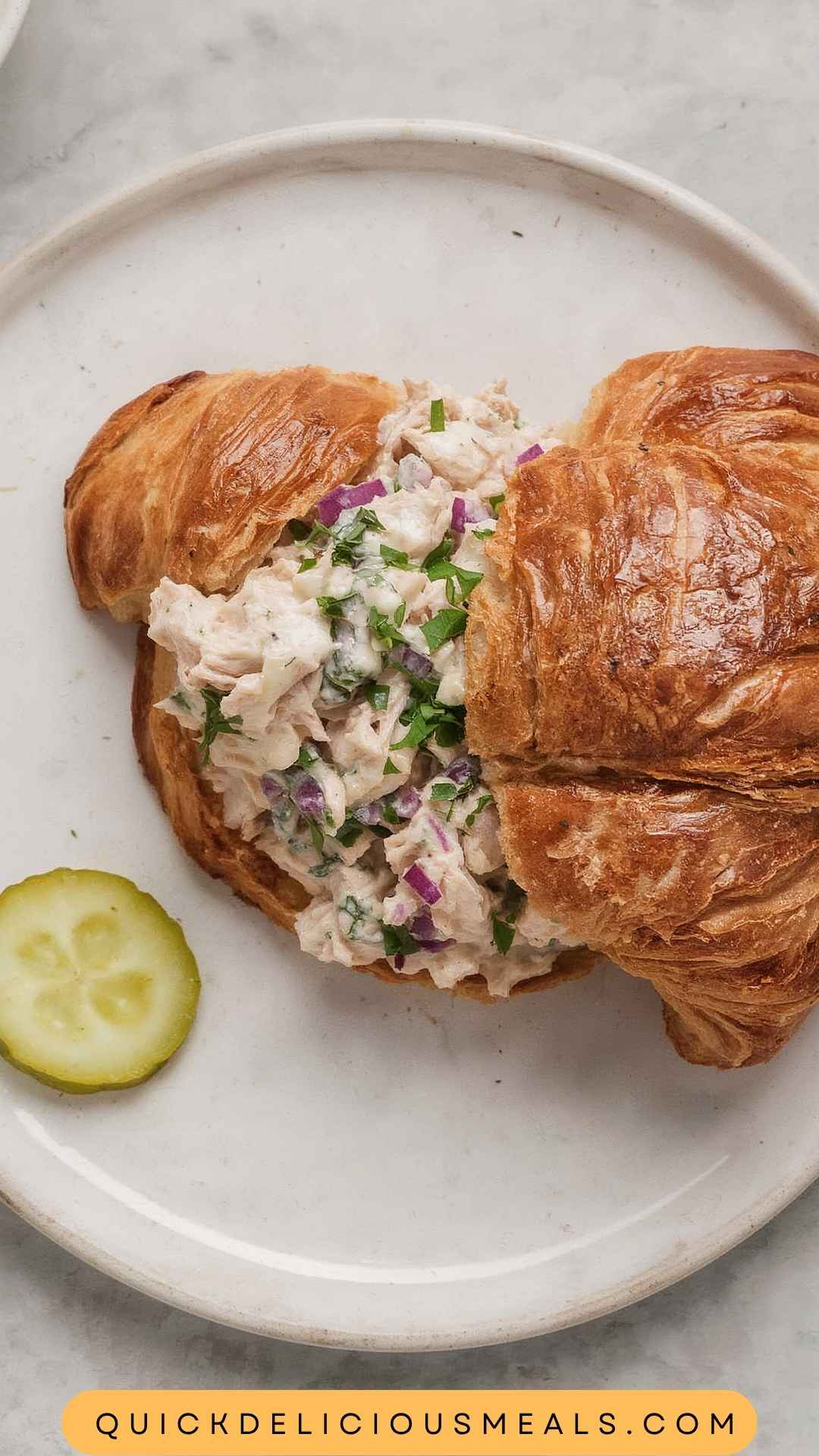 How to Make Dill Pickle Chicken Salad