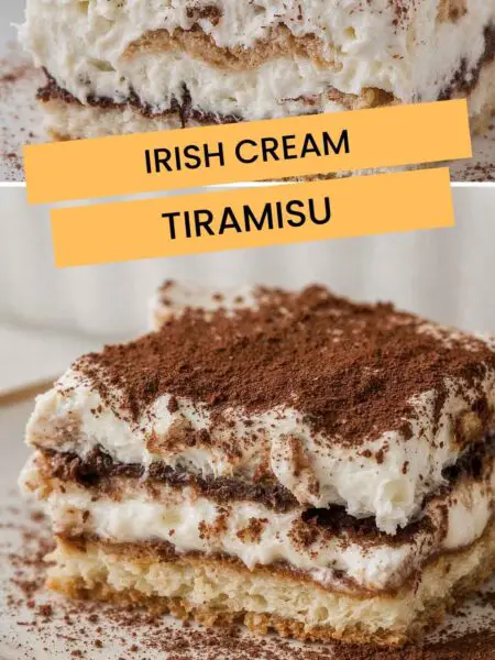 Irish Cream Tiramisu
