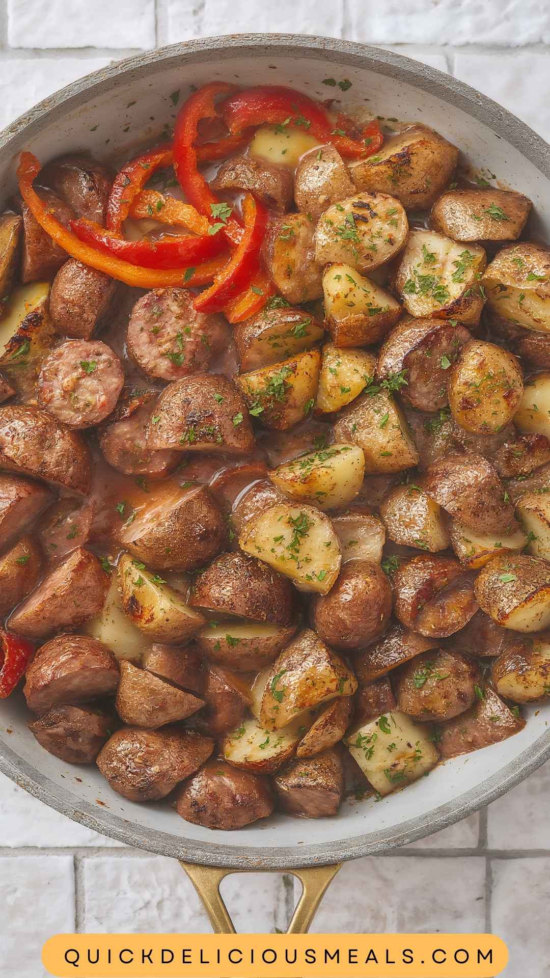 Best Smoked Sausage Potato Skillet