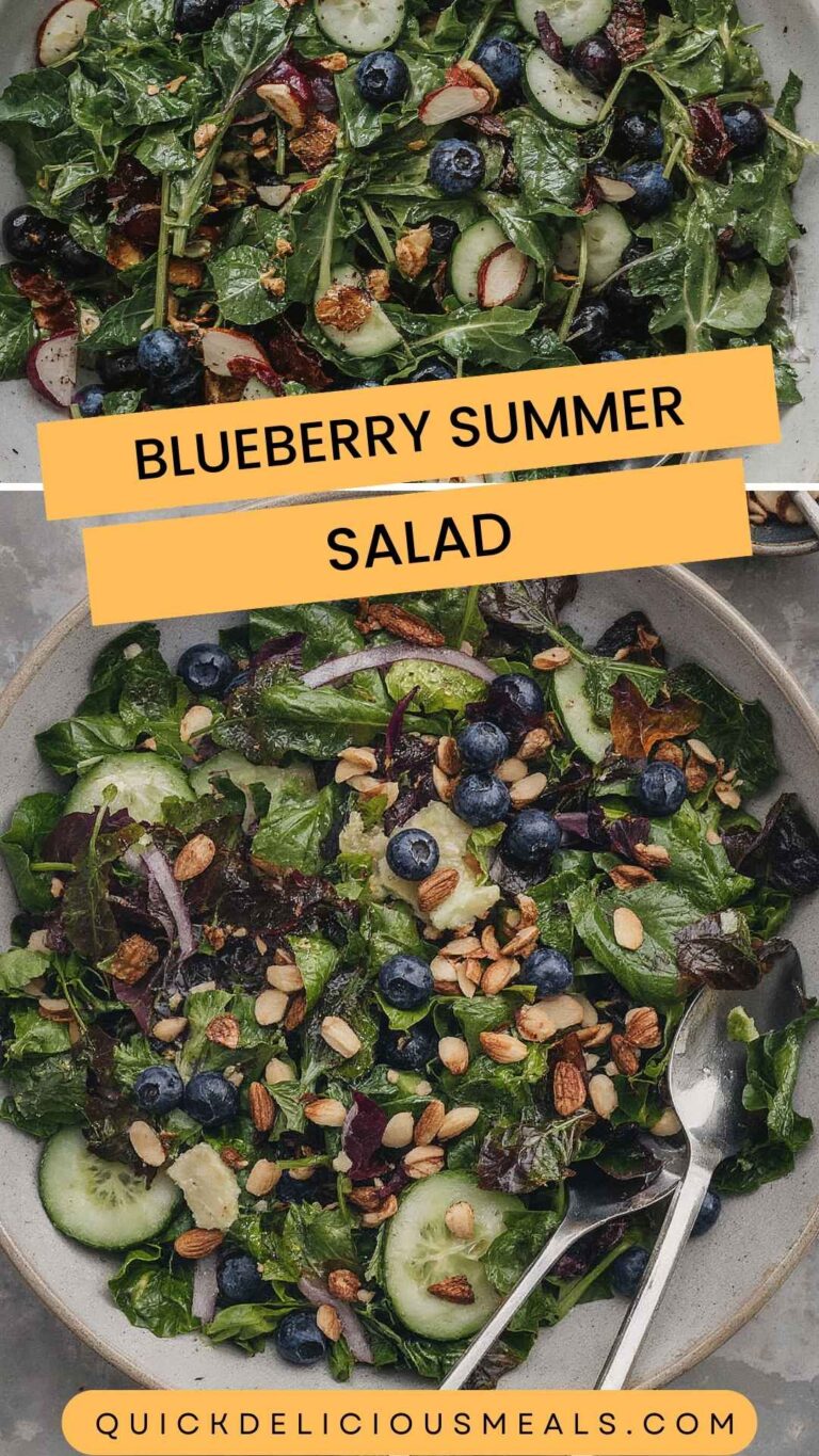 Blueberry Summer Salad – Quick Delicious Meals