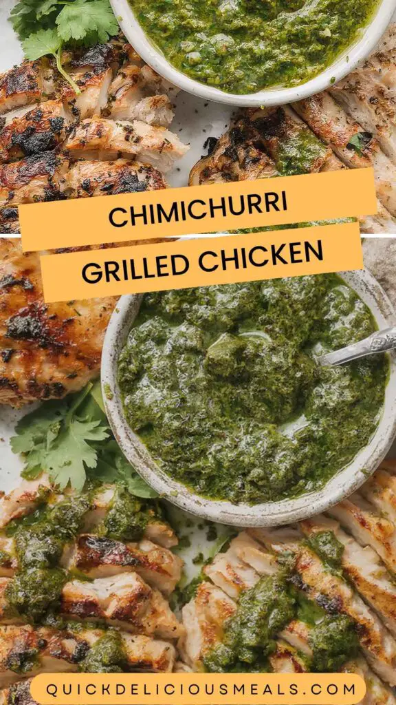 Chimichurri Grilled Chicken