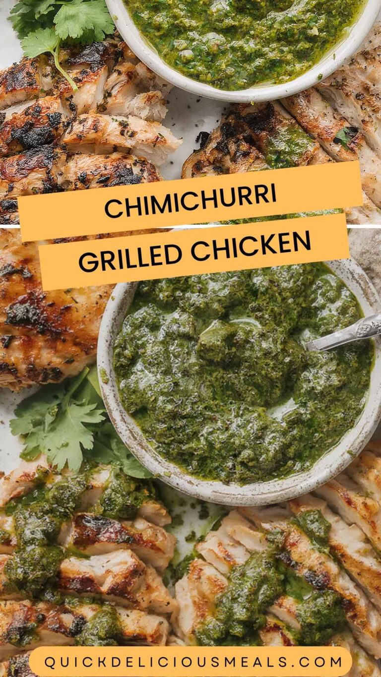 Chimichurri Grilled Chicken – Quick Delicious Meals