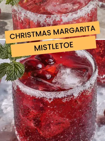 Christmas Margarita Mistletoe