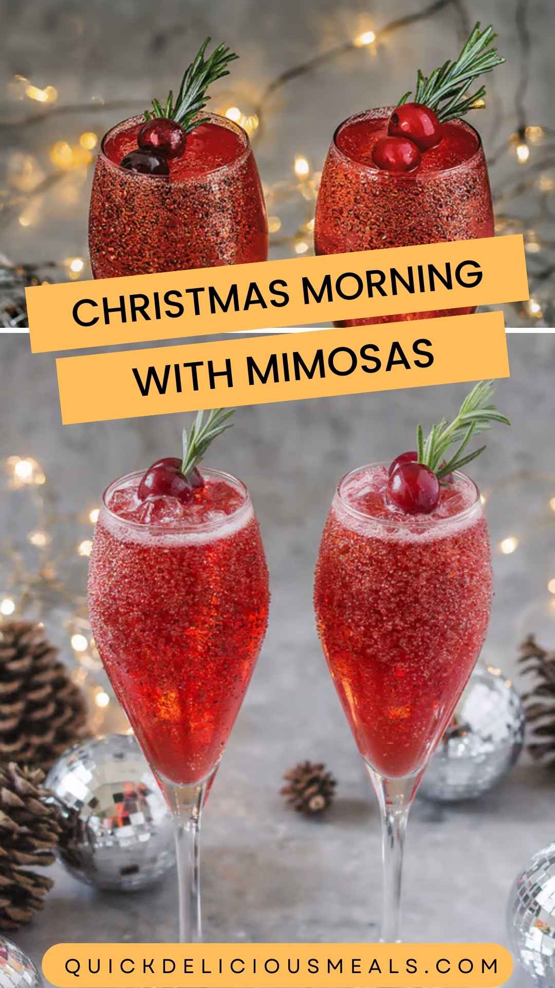 Christmas Morning with Mimosas Christmas Morning with Mimosas