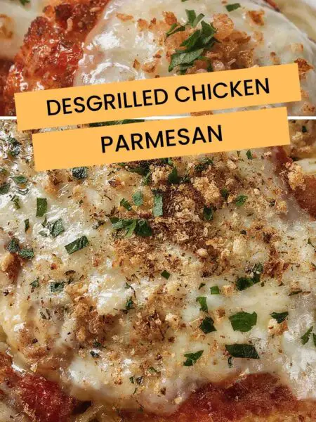 Grilled Chicken Parmesan