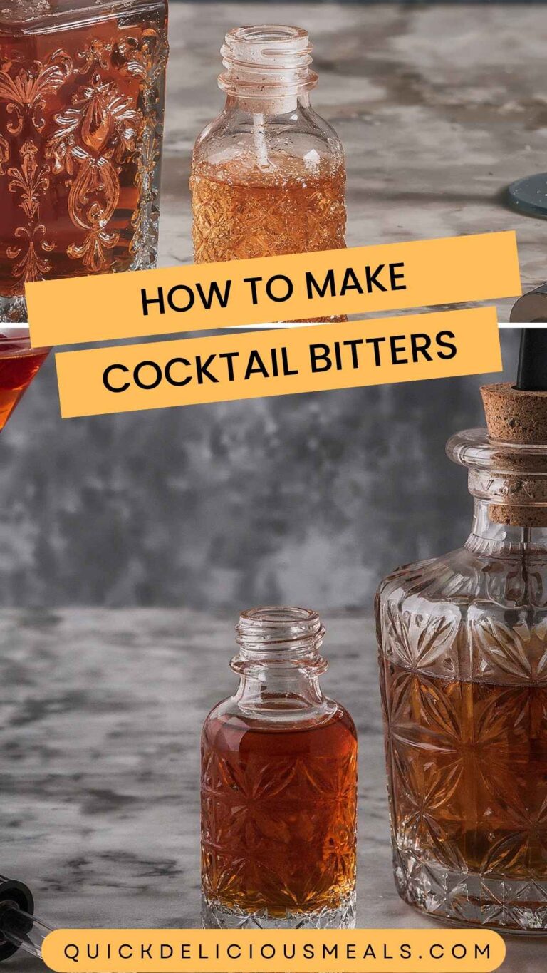 How to Make Cocktail Bitters – Quick Delicious Meals