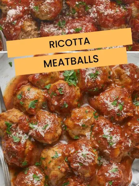 Ricotta Meatballs