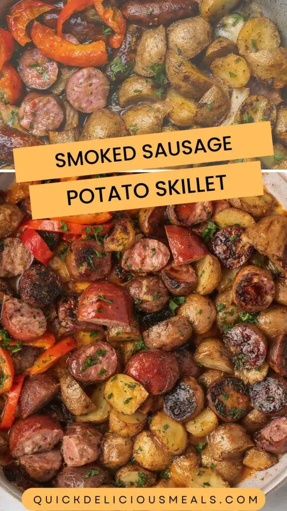 Smoked Sausage Potato Skillet