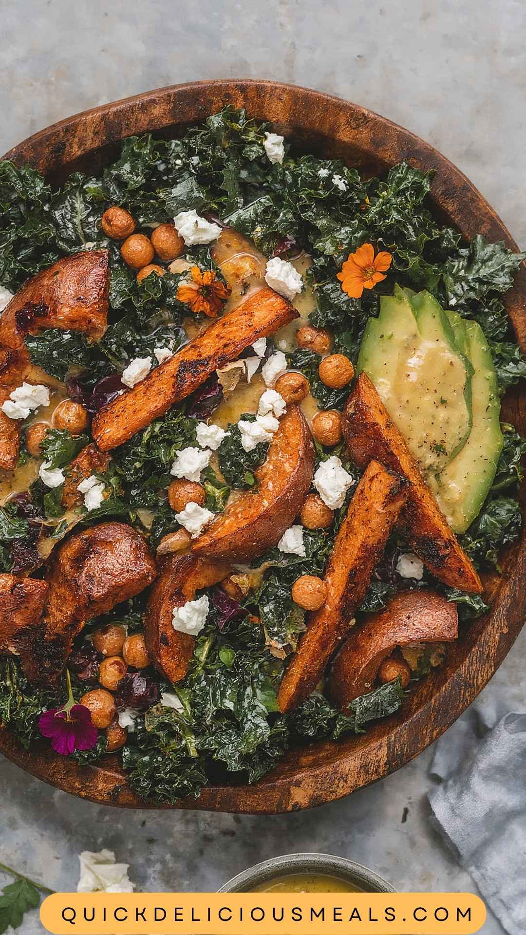 Best Sweet Potato Kale Salad Best Sweet Potato Kale Salad