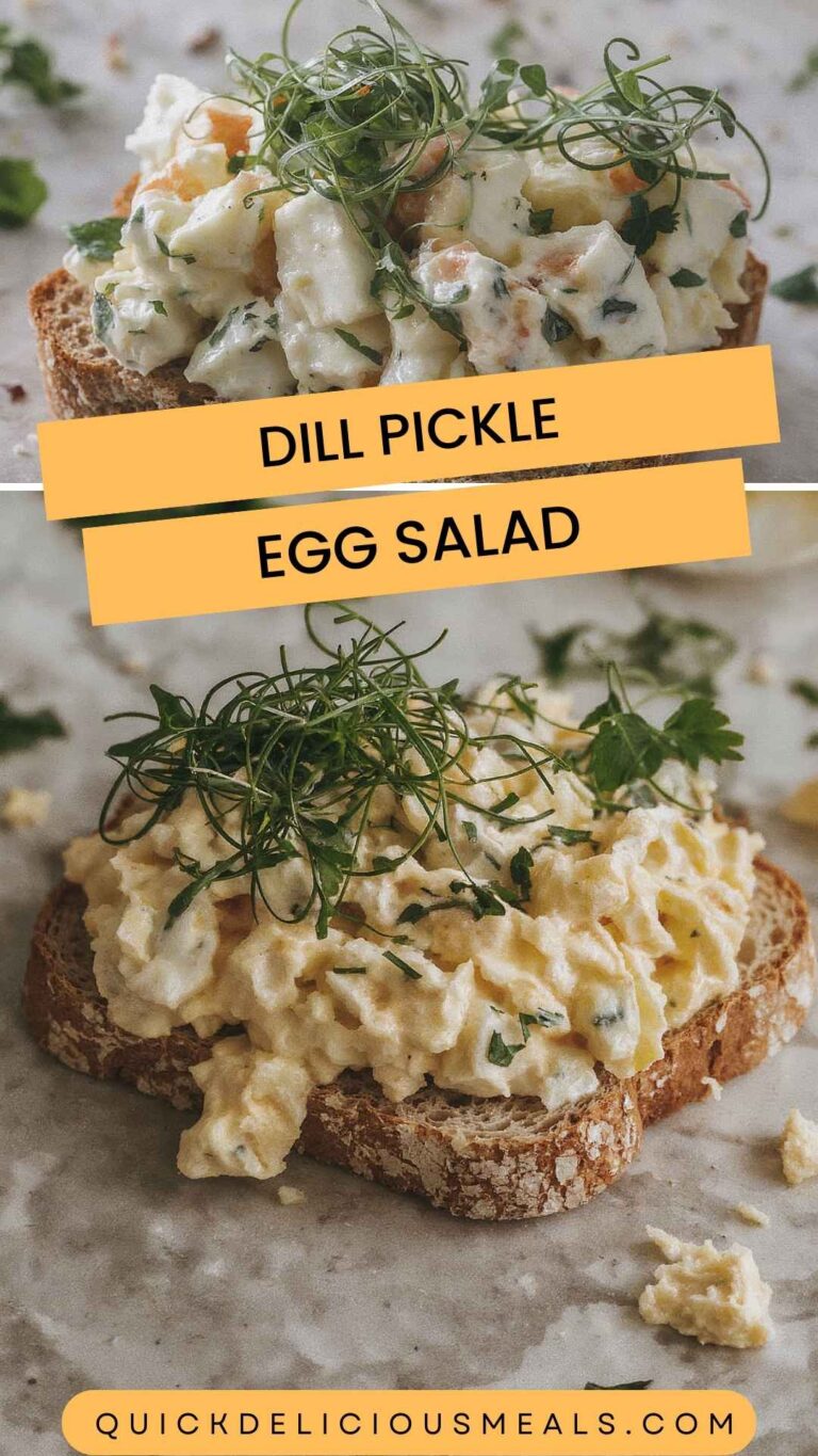 Dill Pickle Egg Salad – Quick Delicious Meals