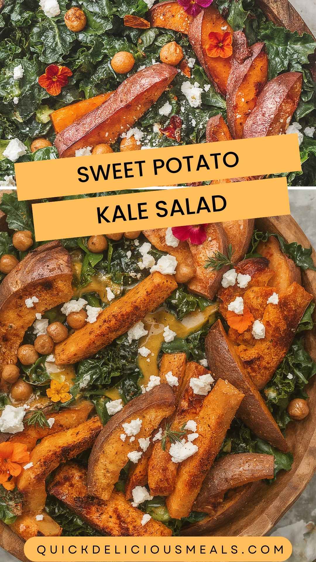 Sweet Potato Kale Salad Sweet Potato Kale Salad