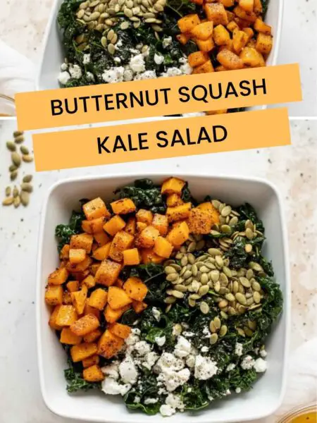 Butternut Squash Kale Salad