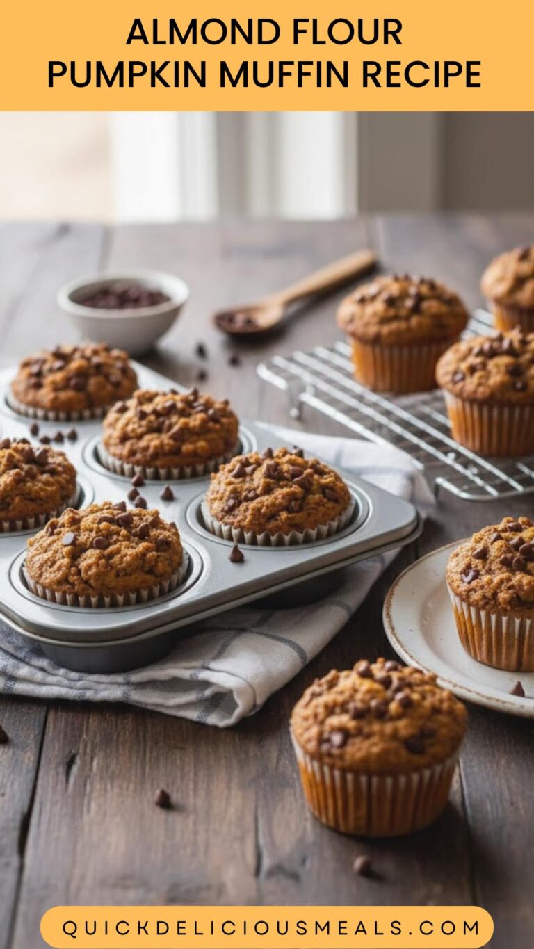 Almond Flour Pumpkin Muffin Recipe – Quick Delicious Meals