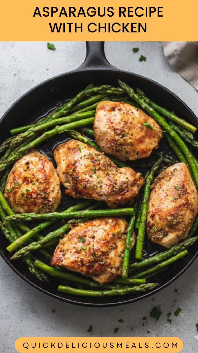 Asparagus Recipe With Chicken – Quick Delicious Meals