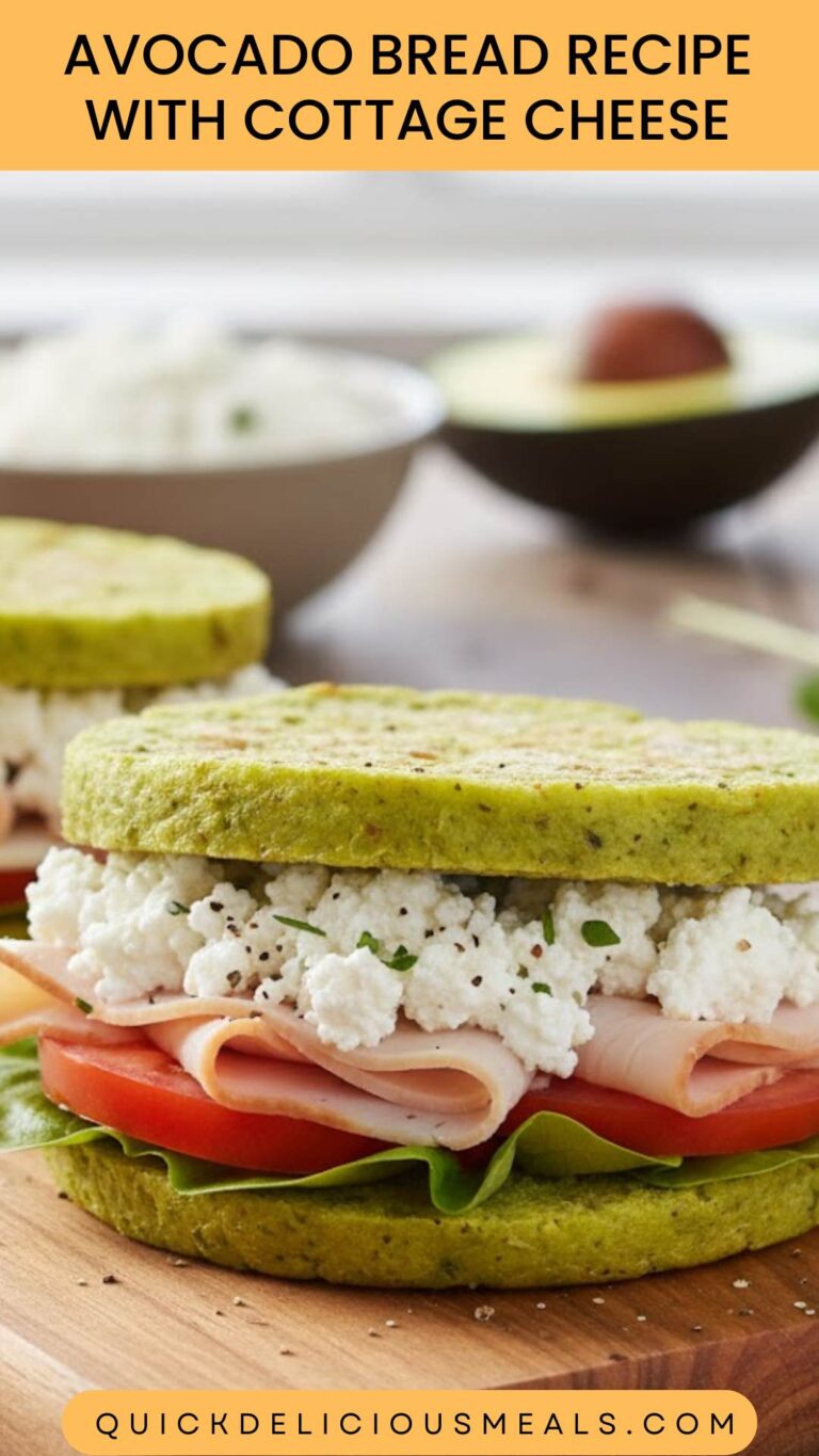 Avocado Bread Recipe With Cottage Cheese -Quick Delicious Meals