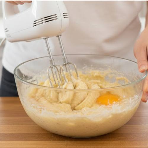 Step 4: Incorporate the Bananas Step 4: Incorporate the Bananas