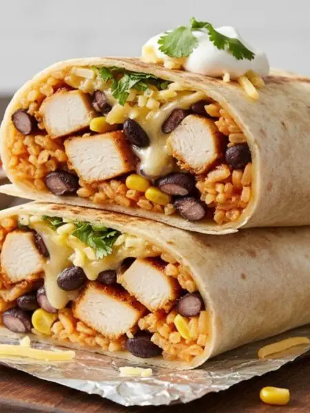 Basic Chicken Burrito Recipe