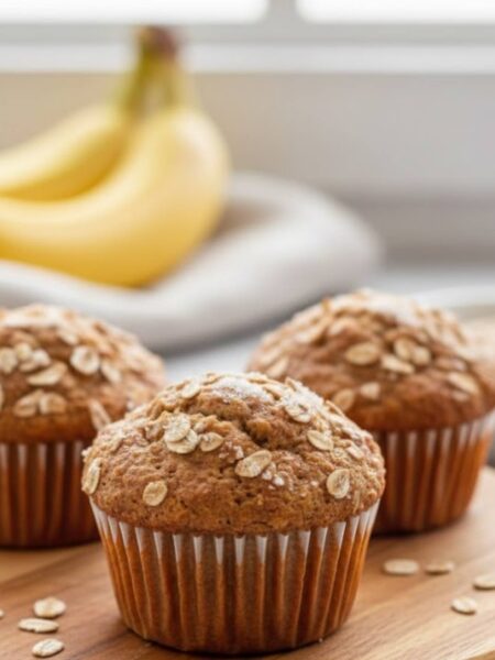 Banana Muffin Recipe Healthy Oats