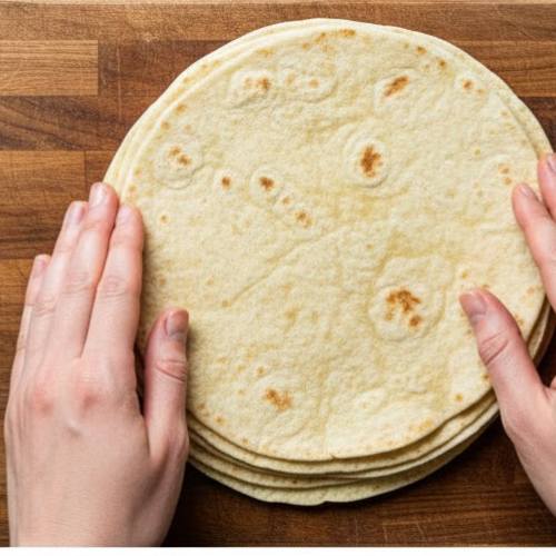 Step 6: Warm the Tortillas