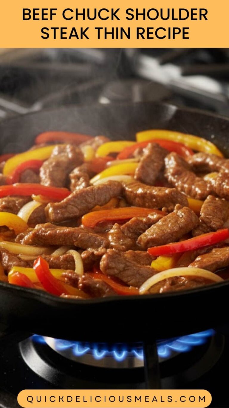 Beef Chuck Shoulder Steak Thin Recipe – Quick Delicious Meals