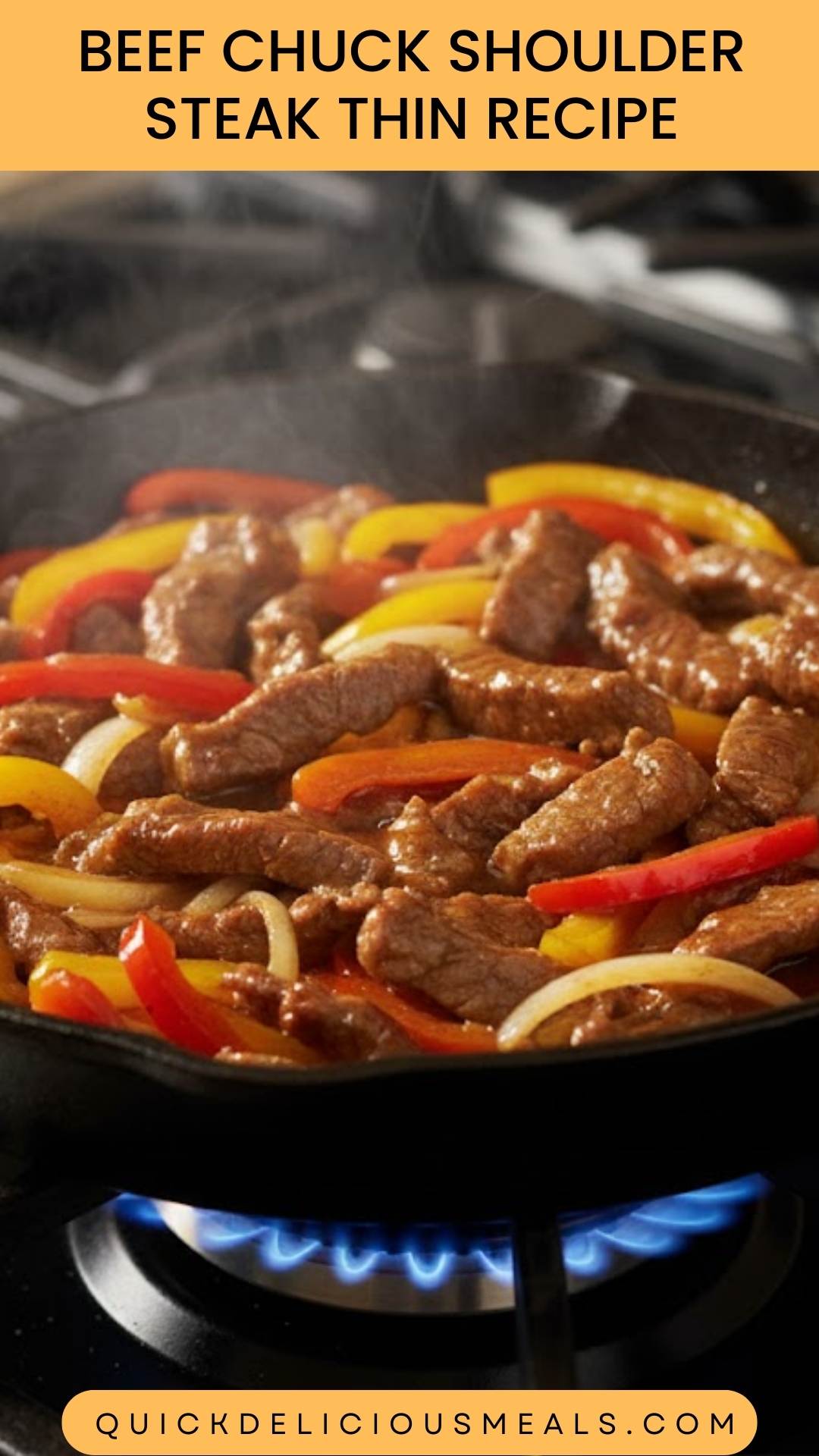 Beef Chuck Shoulder Steak Thin Recipe