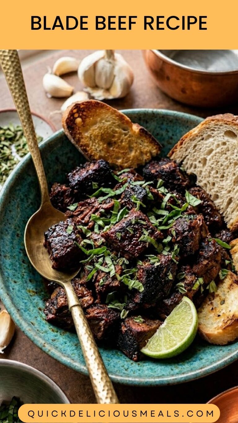 Blade Beef Recipe – Quick Delicious Meals
