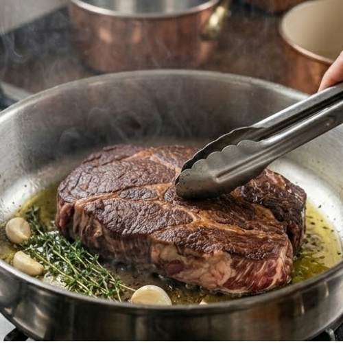 Step 3: Sear the Beef Step 3: Sear the Beef