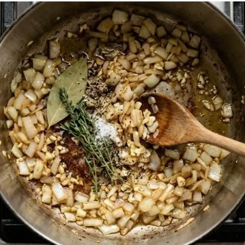 Step 4: Sauté the Veggies Step 4: Sauté the Veggies