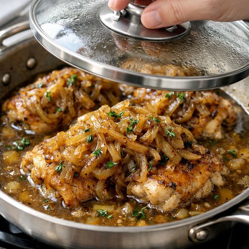 Step 6: Add Liquid and Transition to Braising