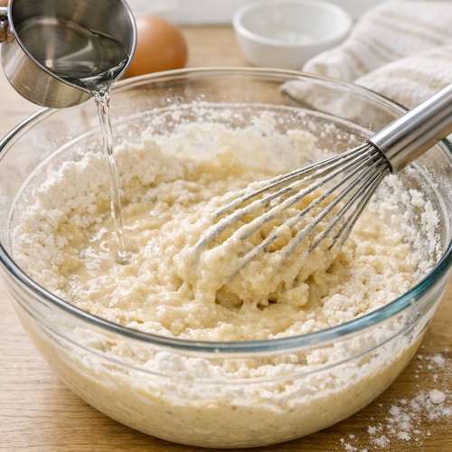 Step 5: Combine Wet and Dry Ingredients