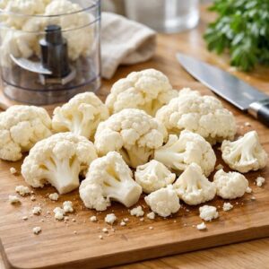 Cauliflower Rice Recipe step 1